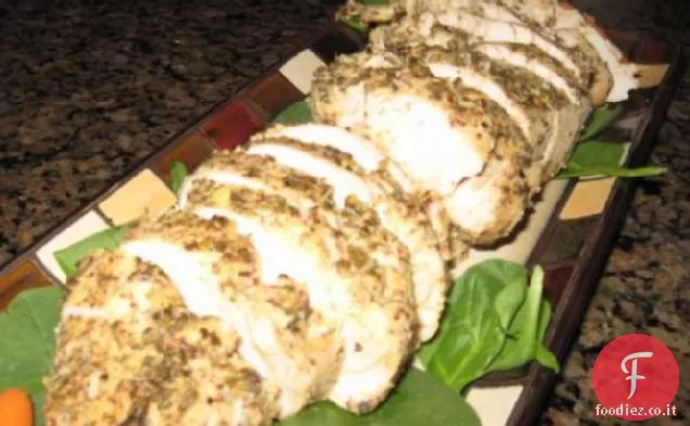 Filetto di tacchino in crosta di erbe