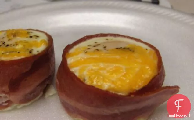 Bacon & uovo tazze