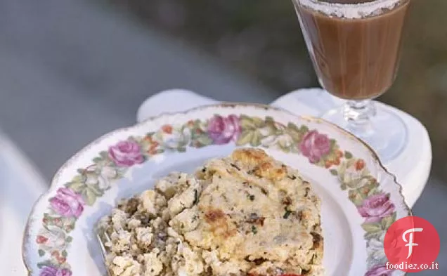 Casseruola di granella e salsiccia