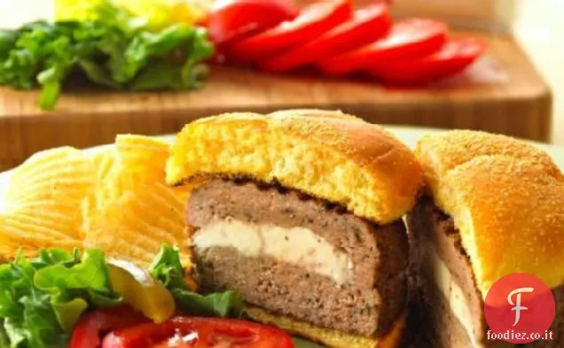 Chavrie farcito Hamburger di tacchino!