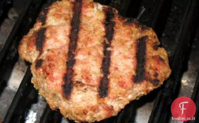 Hamburger di tacchino muscoloso