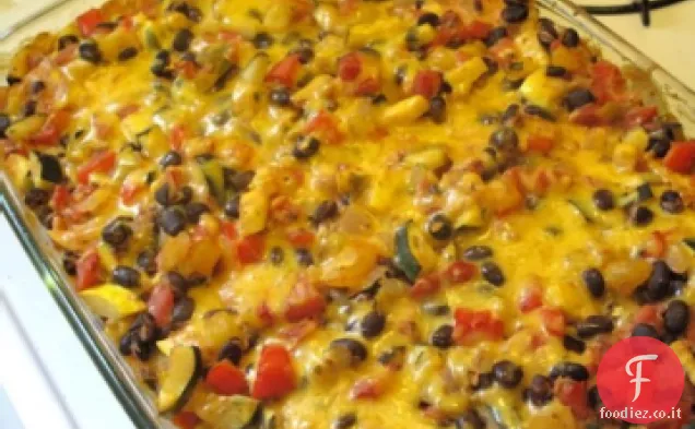 Casseruola di tortilla di tacchino macinata
