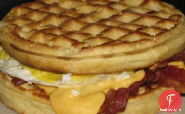 Wafflewich (a basso contenuto di grassi)