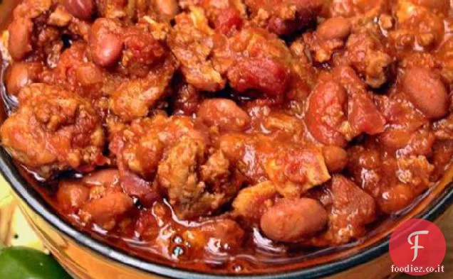 Crock Pot Tacchino Chili