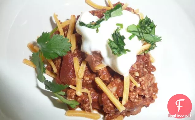 Facile Tacchino Chili Mole da Longmeadow Farm