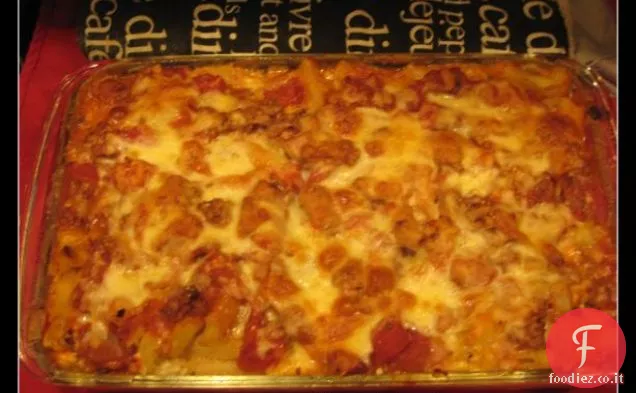 Mostaccioli al forno sani