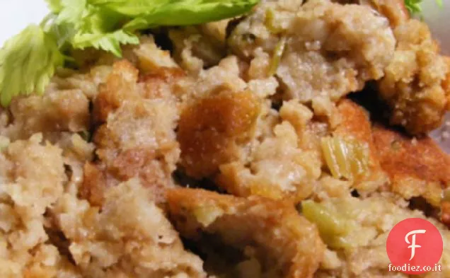 Salsa di pane di mais di Julie o ripieno