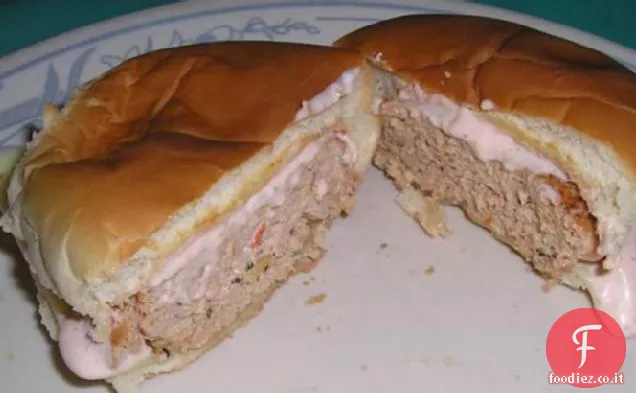 Hamburger di tacchino del sud-ovest