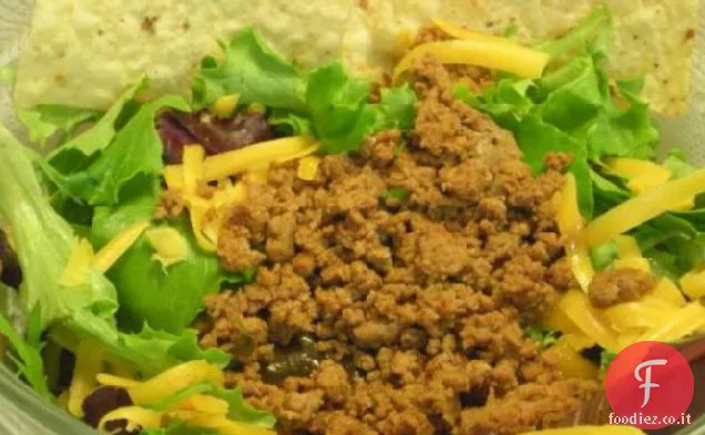 Cena con insalata di taco