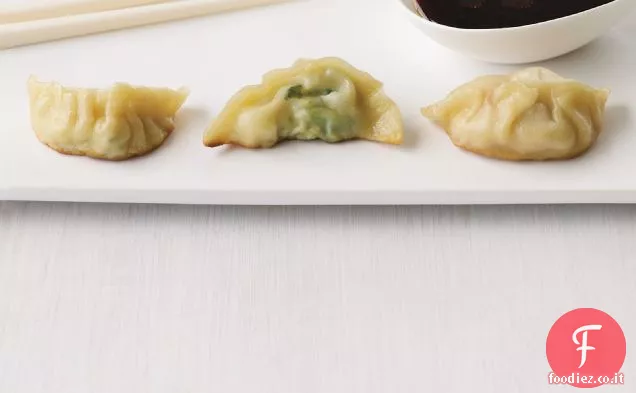 Gnocchi di crescione e tofu