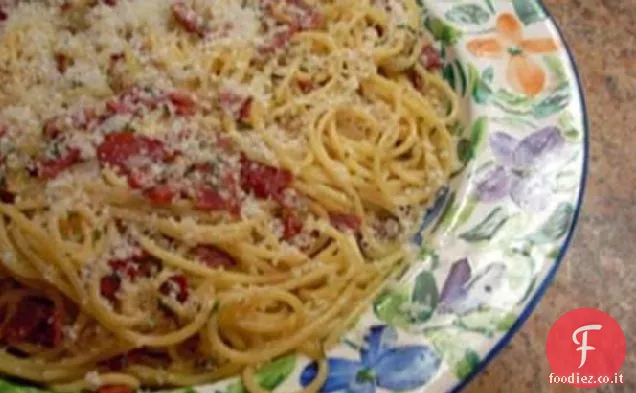 Joey's Mexican Pasta Carbonara