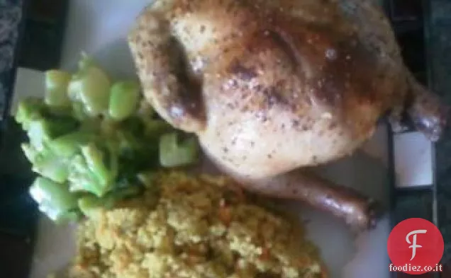 Hedda Pollo (o tacchino) e zuppa di riso