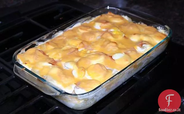 Casseruola di patate e uova