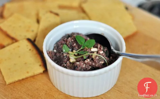 Kalamata Olive Tapenade con scalogno