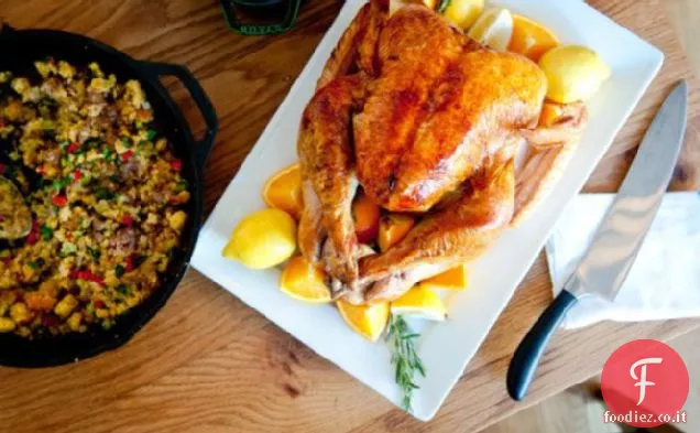 Ricetta di tacchino arrosto al melograno
