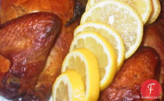 Galline alla griglia di selvaggina della Cornovaglia mediterranea