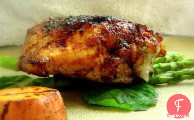 Petto di tacchino alla griglia di fuoco