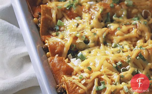 Enchiladas salsiccia di manzo