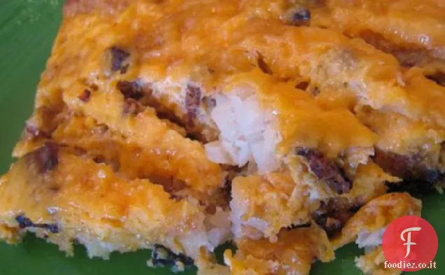 Colazione Tater Tot Casseruola