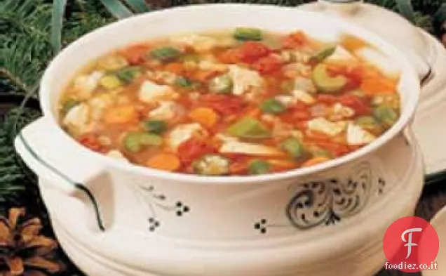 Zuppa di tacchino piccante