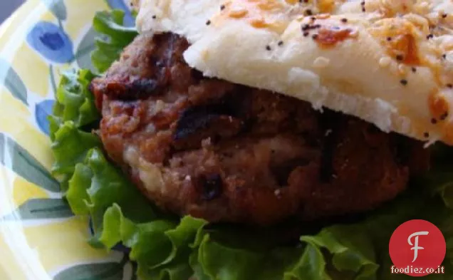 Chutney di mango e hamburger di tacchino Havarti