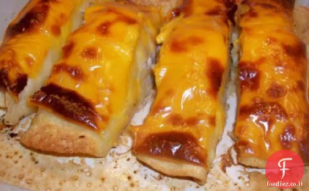Pollo bianco o tacchino Enchiladas