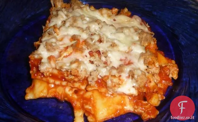 Do-Ahead Ravioli Lasagna di Tacchino