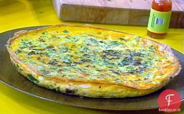 Frittata di funghi selvatici