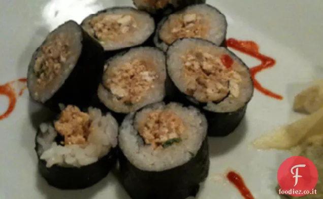 Sushi con Tofu piccante