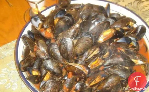 Cozze al vapore