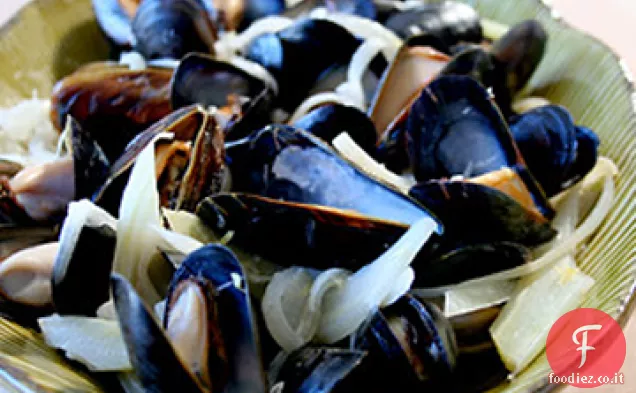 Cozze con Finocchio, Limone e Belgian Ale Ricetta