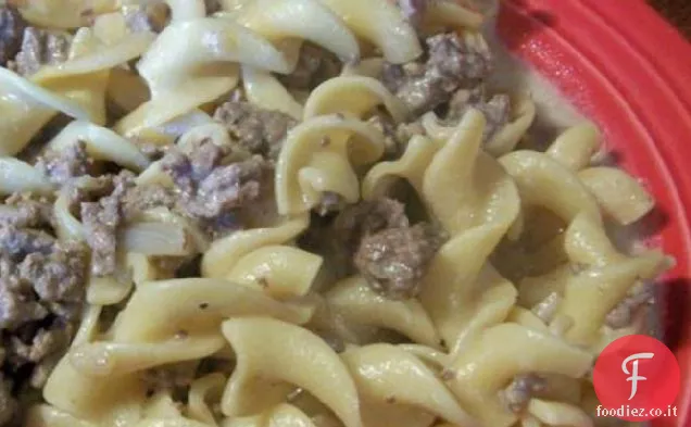 Pasta Egiziana alla Stroganoff