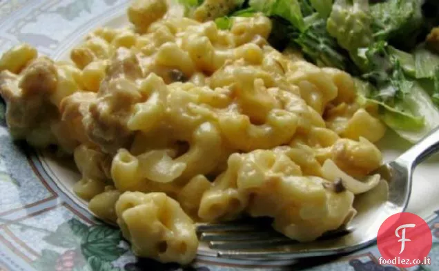 Casseruola di maccheroni di pollo