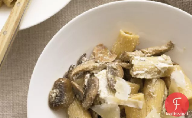 Pasta ai Funghi con Ricotta