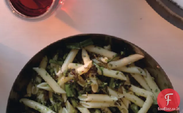 Penne alla Nocciola Gremolata e Broccolini Arrostiti