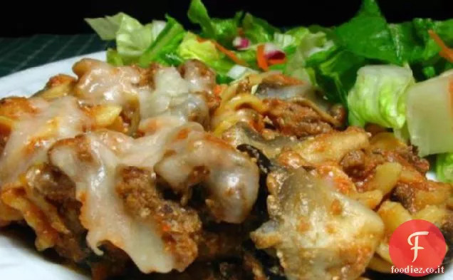Cena di pasta italiana