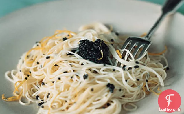 Capellini al Limone di Ina con Caviale