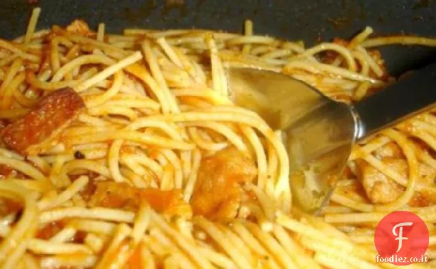 Spaghetti al bacon