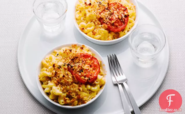 Maccheroni e formaggio più leggeri