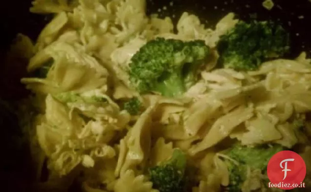 Fiocchi di pasta e pollo