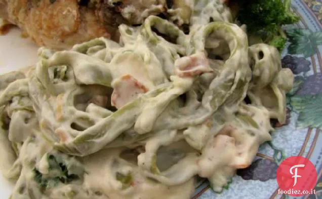 Fettuccine Gratinate Al Prosciutto