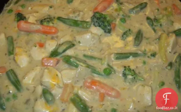 Cremoso Italiano Pollo e Pasta