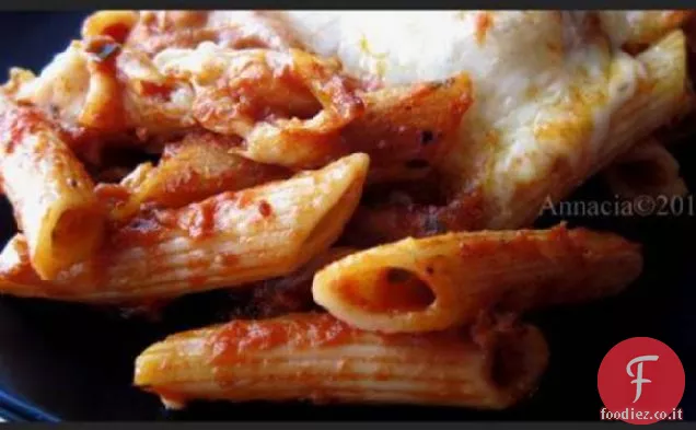 Casseruola di penne al forno