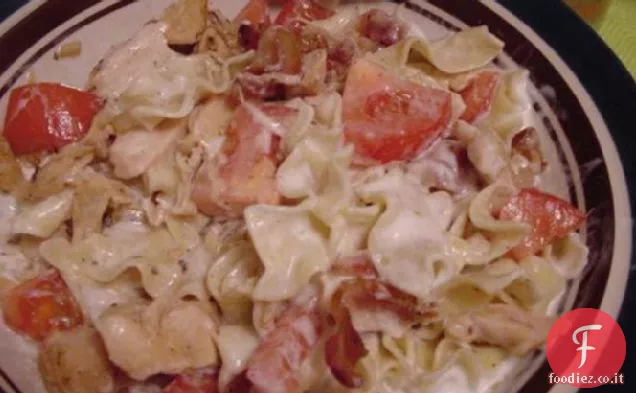 Ciotola di pasta Ranch di pollo