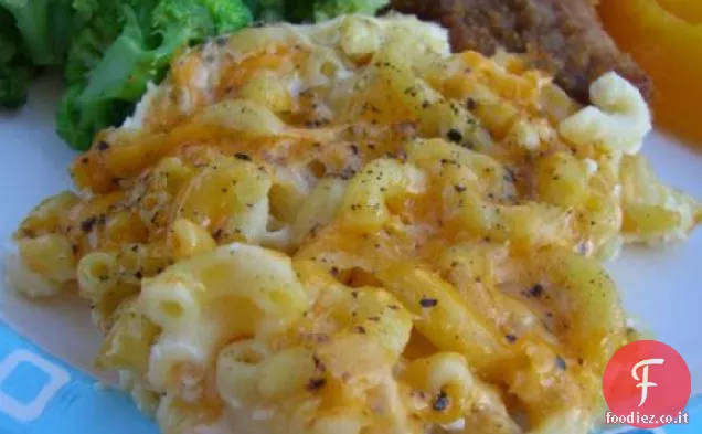 Maccheroni e formaggio fatti in casa