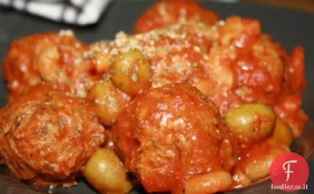 Pasta monoporzione e polpette