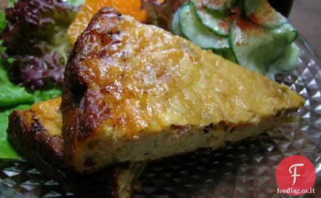 Frittata di Pasta con Funghi