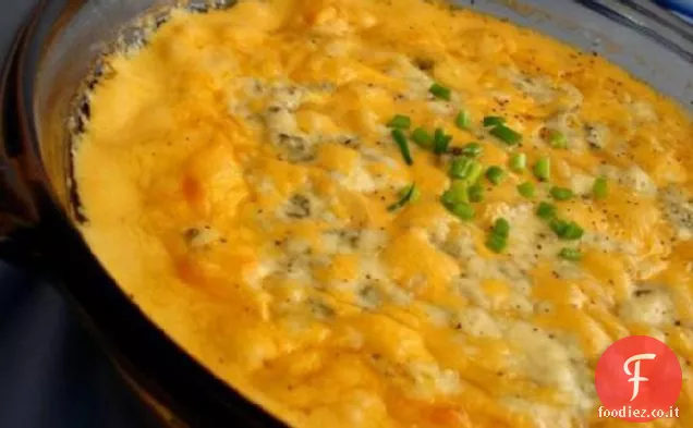 Maccheroni e formaggio blu