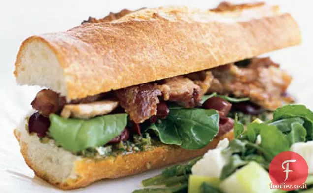 Insalata di mele tritate e Feta