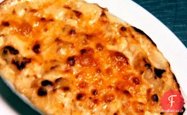 Fiume Colorado di formaggio e maccheroni